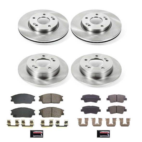 Power Stop 20-22 Hyundai Venue Front & Rear Autospecialty Brake Kit - MSM-T-588943