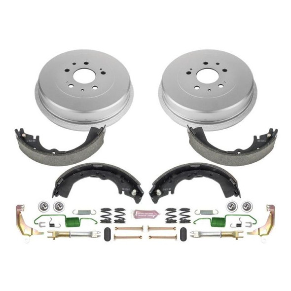 Power Stop 95-04 Toyota Tacoma 2WD Rear Autospecialty Drum Kit - MSM-T-379733