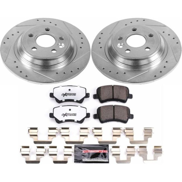 Power Stop 11-18 Volvo S60 Rear Z36 Truck & Tow Brake Kit - MSM-T-387180