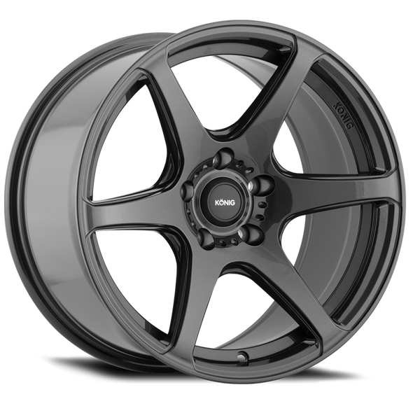 Konig Tandem 17x8 5x114.3 ET45 Gloss Graphite - MSM-T-463333