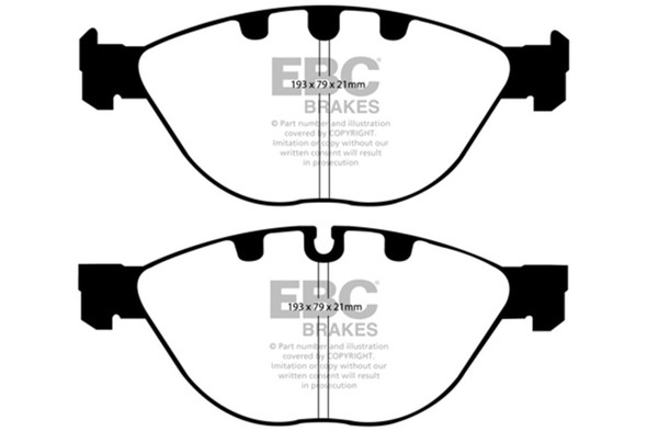 EBC 06-10 BMW M5 5.0 (E60) Redstuff Front Brake Pads - MSM-T-34768