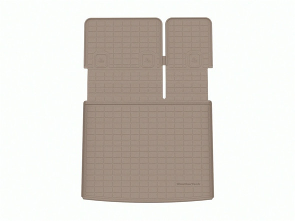 WeatherTech 19-22 Jeep Cherokee KL (w/Cargo Floor in Highest Position) Seatback Cargo Liner HP - Tan - MSM-T-561757