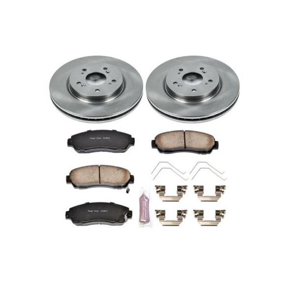 Power Stop 12-15 Honda Crosstour Front Autospecialty Brake Kit - MSM-T-386413