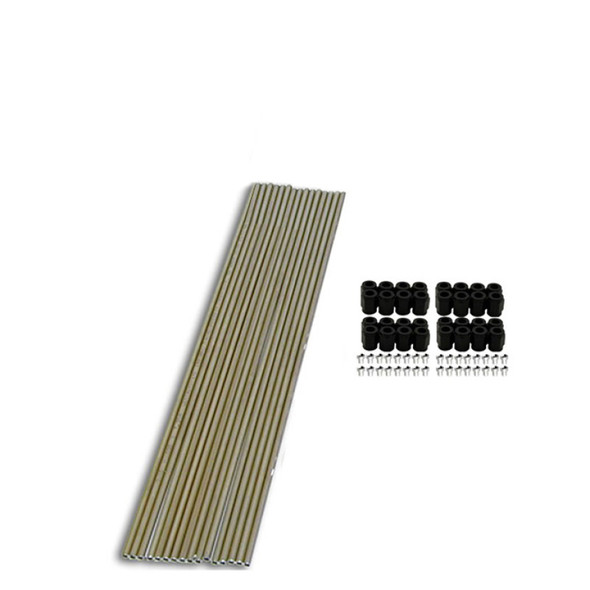 Nitrous Express 8 Cyl Tubing Kit (4 - 14in / 4 - 16in / 4 - 20in / 4 - 24in Tubing Incl B-Nuts) - MSM-T-340166