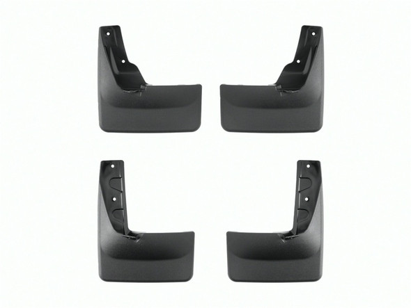 WeatherTech 22-23 Toyota Tundra (Incl. Hybrid) No Drill Mudflaps - Black - MSM-T-552955