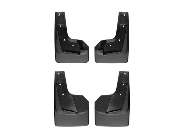 WeatherTech 2019+ Dodge Ram 1500 No Drill Mudflaps - Black - MSM-T-557214