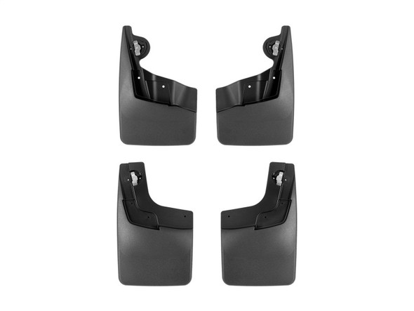 WeatherTech 23-24 Chevrolet Colorado (w/o Optional Wheel Moldings) No Drill MudFlaps - Black - MSM-T-714155