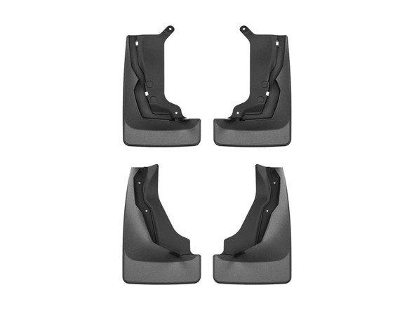 WeatherTech 2026 Honda Passport Front & Rear No Drill Mudflaps - Black - MSM-T-1022103