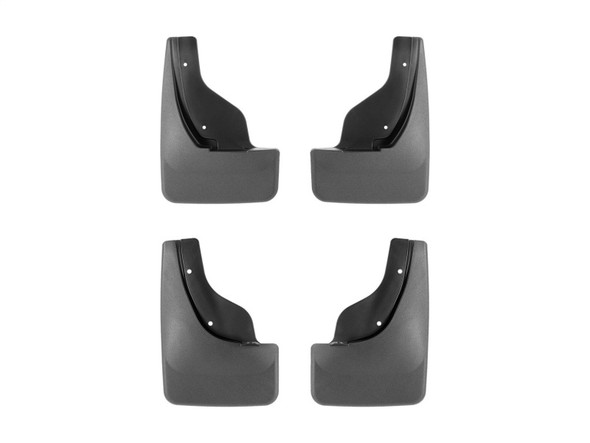 WeatherTech 23-24 Kia Sportage (Incl. Hybrid/Plug-In Hybrid) No Drill Front & Rear MudFlaps - Black - MSM-T-795626