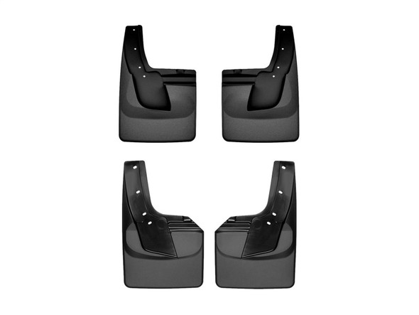 WeatherTech 2025 Dodge RAM 1500 No Drill Front & Rear MudFlaps - Black - MSM-T-831970
