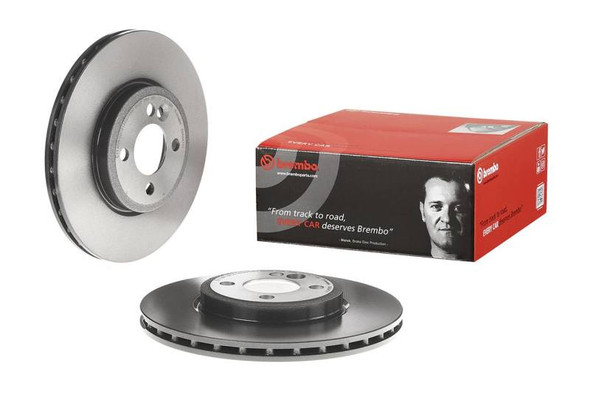 Brembo 14-18 Mercedes-Benz CLS63 AMG S/12-15 E63 AMG/14-16 E63 AMG S Front Dual Cast Rotor - MSM-T-586556