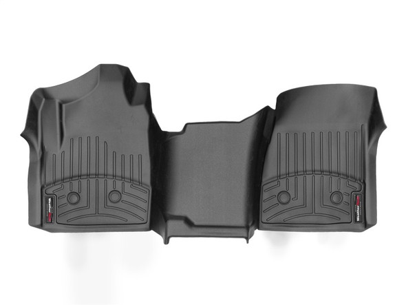 WeatherTech 2014+ Chevrolet Silverado 1500 Front w/ Vinyl Floors FloorLiner - Black - MSM-T-119915