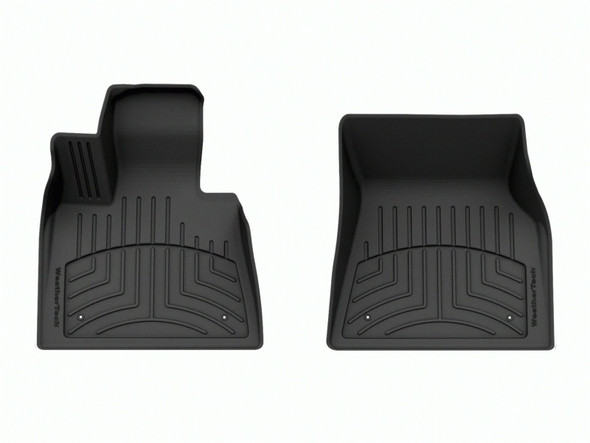 WeatherTech 19-24 BMW X5 40i / 21-23 X5 45e / 20-24 X5 M Front FloorLiner HP - Black - MSM-T-701348