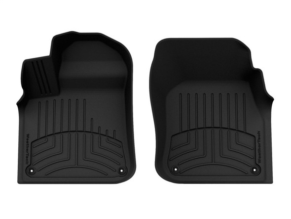 WeatherTech 2019+ Porsche Cayenne / 2020+ Cayenne Coupe (Incl 2021+ GTS) Front FloorLiner HP - Black - MSM-T-488602