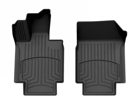 WeatherTech 23-24 Tesla Cybertruck Front FloorLiner HP - Black - MSM-T-897709