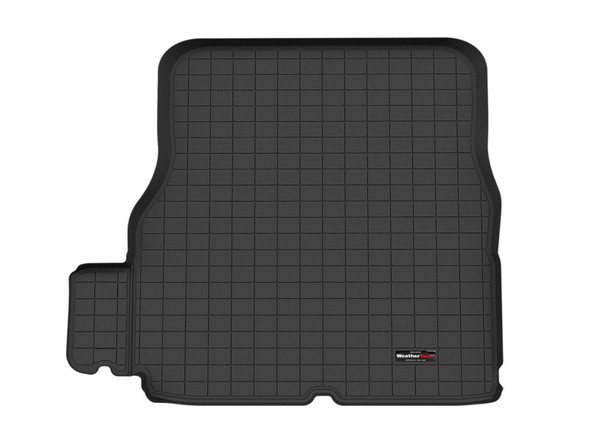 WeatherTech 2021+ Tesla Model X (6/7 Pas.) Behind 2nd Row Cargo Liners - Black - MSM-T-496890
