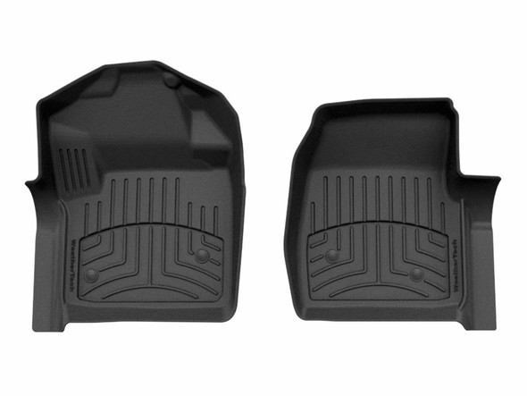 WeatherTech 17-25 Ford SuperDuty Regular Cab w/Vinyl Floors Front FloorLiner HP - Black - MSM-T-1006231
