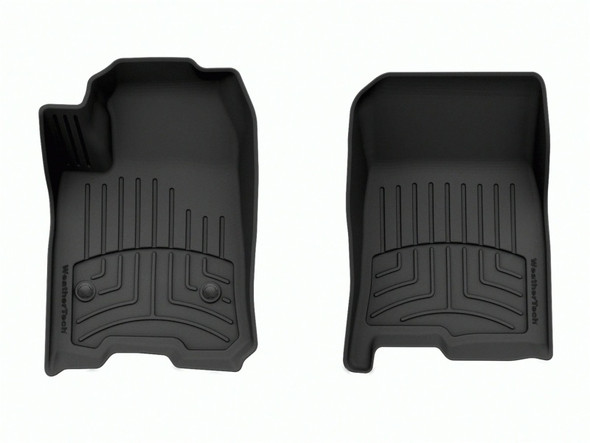 WeatherTech 2023 GMC Canyon / Chevrolet Colorado (w/ Carpet) CrewCab Front FloorLiner HP - Black - MSM-T-675898