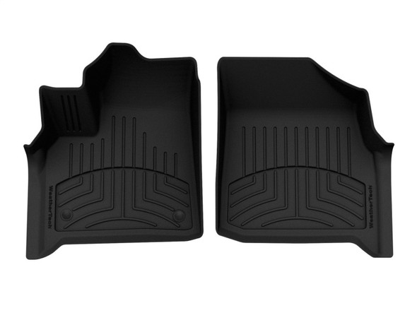 WeatherTech 2018+ Chevrolet Traverse (w/Bench 2nd Row) Front FloorLiner HP - Black - MSM-T-487361