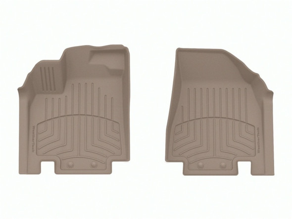 WeatherTech 22-24 Infiniti QX60 Front FloorLiner HP - Tan - MSM-T-795725