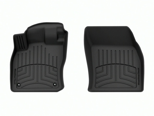 WeatherTech 22-23 Volkswagen Taos Front FloorLiner HP - Black - MSM-T-619938