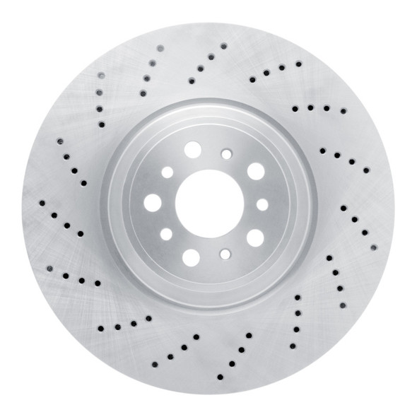 DFC 21-25 BMW M4 Left Front Drilled Brake Rotor - MSM-T-921651