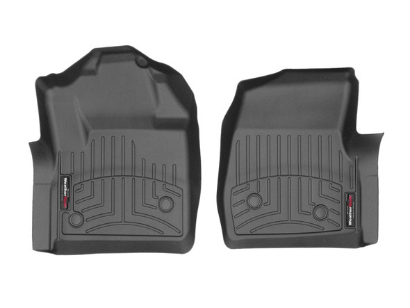 WeatherTech 2015+ Ford F-250 / F-350 / F-450 / F-550 Vinyl Front FloorLiner - Black - MSM-T-101167