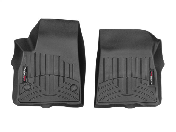 WeatherTech 2020+ Cadillac XT6 Front FloorLiner - Black - MSM-T-522444