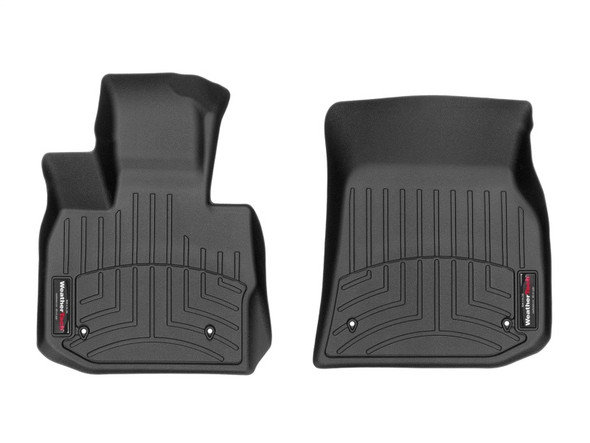WeatherTech 2018+ BMW X3 Front FloorLiner - Black - MSM-T-146742