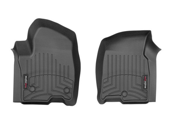 WeatherTech 2021+ Chevrolet Suburban Front FloorLiner - Black - MSM-T-412113