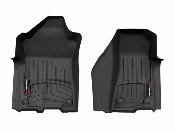 WeatherTech 25-26 RAM Truck Crew Cab w/Vinyl Floors Front FloorLiner - Black - MSM-T-1020789