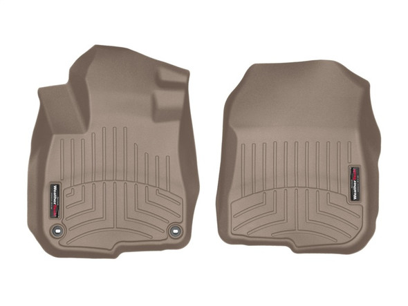 WeatherTech 2017+ Honda CR-V Front FloorLiner - Tan (Fits Both 2WD and AWD) - MSM-T-106019