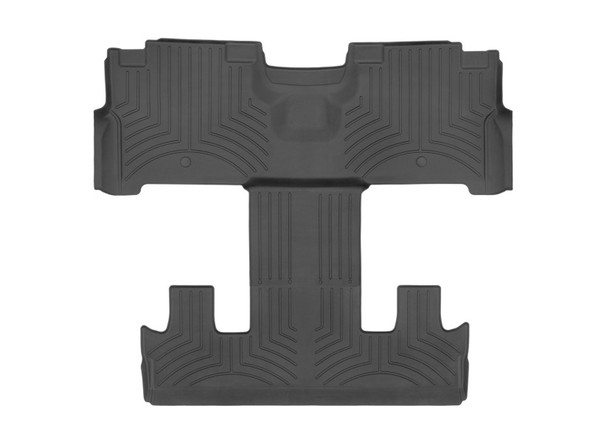 WeatherTech 18+ Expedition Max Bucket Seating w/o Console 2nd & 3rd Row FloorLiner HP - Black - MSM-T-488949