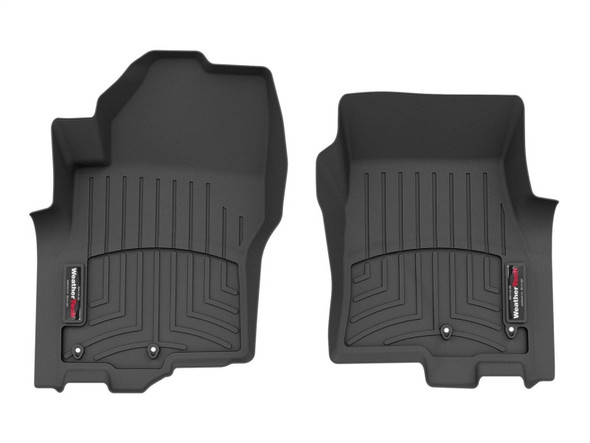 WeatherTech 2022+ Nissan Frontier (Crew Cab & King Cab) Front FloorLiner - Black - MSM-T-482046