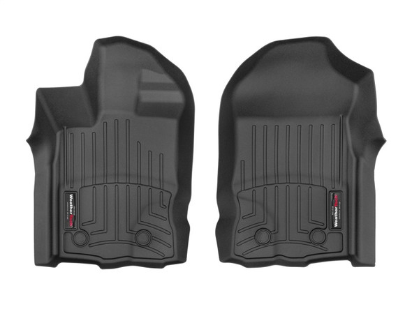 WeatherTech 2020+ Ford Ranger (SuperCrew/Crew Cab) Front FloorLiner - Black - MSM-T-426059