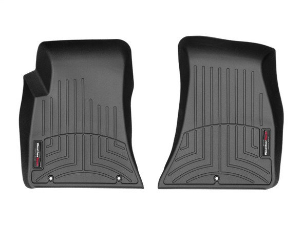 WeatherTech 2015+ Dodge Challenger Front FloorLiner - Black (Does not fit GT model) - MSM-T-114566