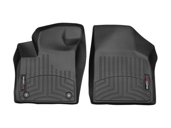WeatherTech 2019+ Volkswagen Atlas Front FloorLiner - Black (w/o Passenger Side Retention) - MSM-T-407296