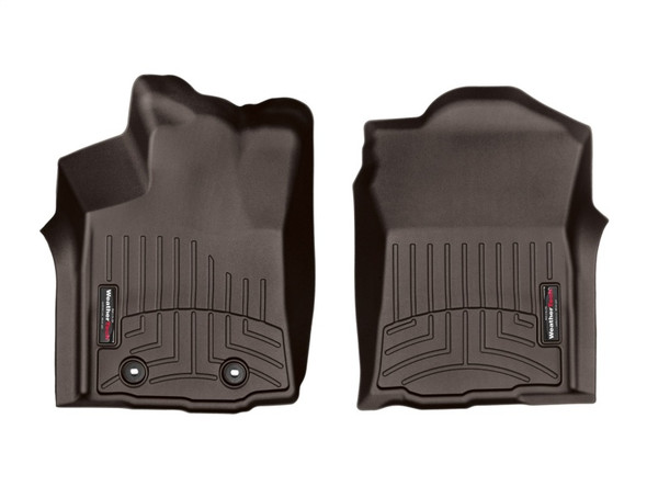 WeatherTech 2016+ Toyota Tacoma Front FloorLiner - Cocoa - MSM-T-93886