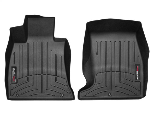 WeatherTech 2018+ Kia Stinger Front FloorLiner - Black - MSM-T-181318