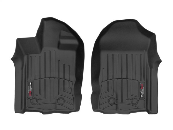WeatherTech 2019+ Ford Ranger Supercrew Front FloorLiner - Black - MSM-T-207333