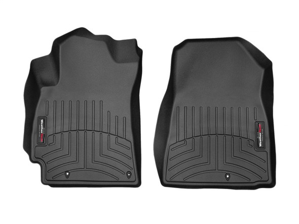 WeatherTech 19+ Kia Forte Sedan Front FloorLiner - Black - MSM-T-371410