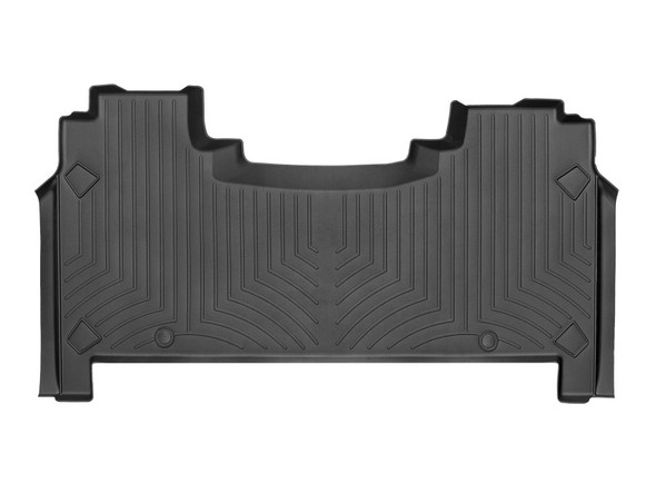 WeatherTech 2019+ RAM 1500 (Crew Cab w/ Rear Under Seat Storage) Rear FloorLiner - Black - MSM-T-188614