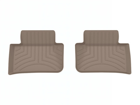 WeatherTech 15-25 Porsche Macan Rear FloorLiner HP - Tan - MSM-T-832060