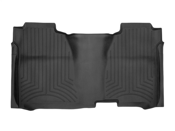 WeatherTech 15-19 GMC Sierra / Sierra Denali 2500HD/3500HD (Crew Cab) Rear FloorLiner HP - Black - MSM-T-376912