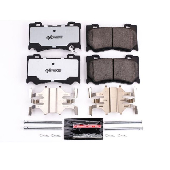 Power Stop 09-13 Infiniti FX50 Front Z26 Extreme Street Brake Pads w/Hardware - MSM-T-381078