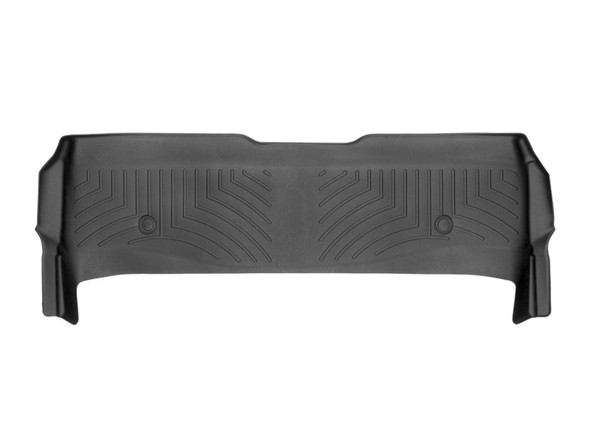 WeatherTech 11-16 Ford F-250/F-350/F-450/F-550 SuperCrew w/ Vinyl Floors Rear FloorLiner - Black - MSM-T-146743