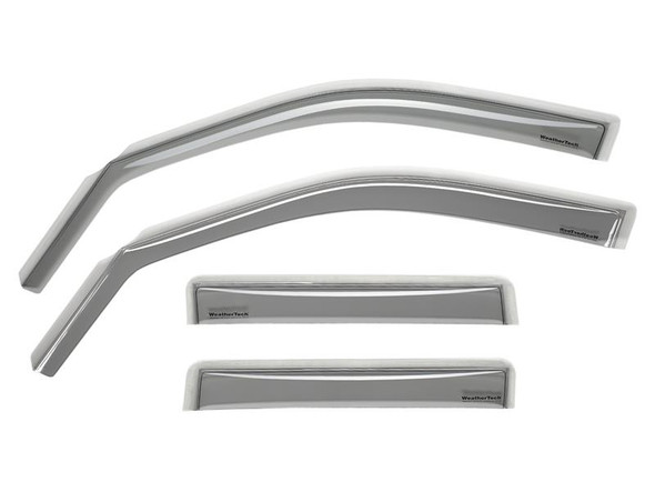 WeatherTech 98-01 Nissan Altima Front and Rear Side Window Deflectors - Light Smoke - MSM-T-4348509