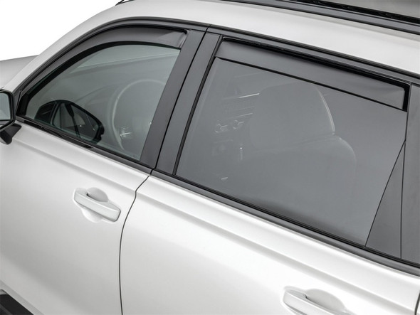 WeatherTech 23-25 Honda CR-V/Hybrid Front & Rear Side Window Deflectors - Dark Tint - MSM-T-749922