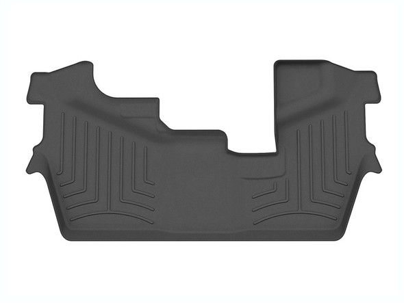 WeatherTech 2016+ Honda Pilot Rear 3rd Row FloorLiner (8 Passenger) - Black - MSM-T-458216