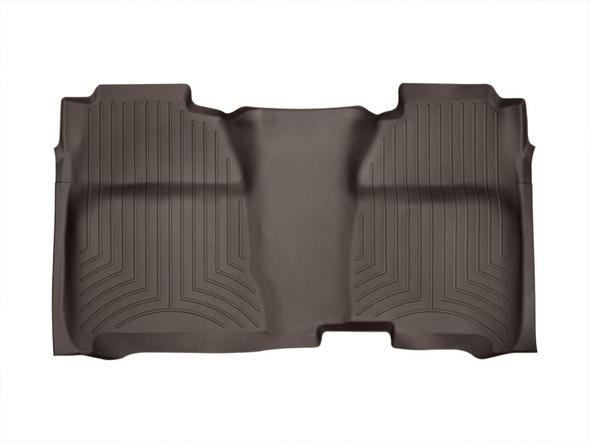 WeatherTech 2014+ Chevy Silverado Rear FloorLiner - Cocoa - MSM-T-92763